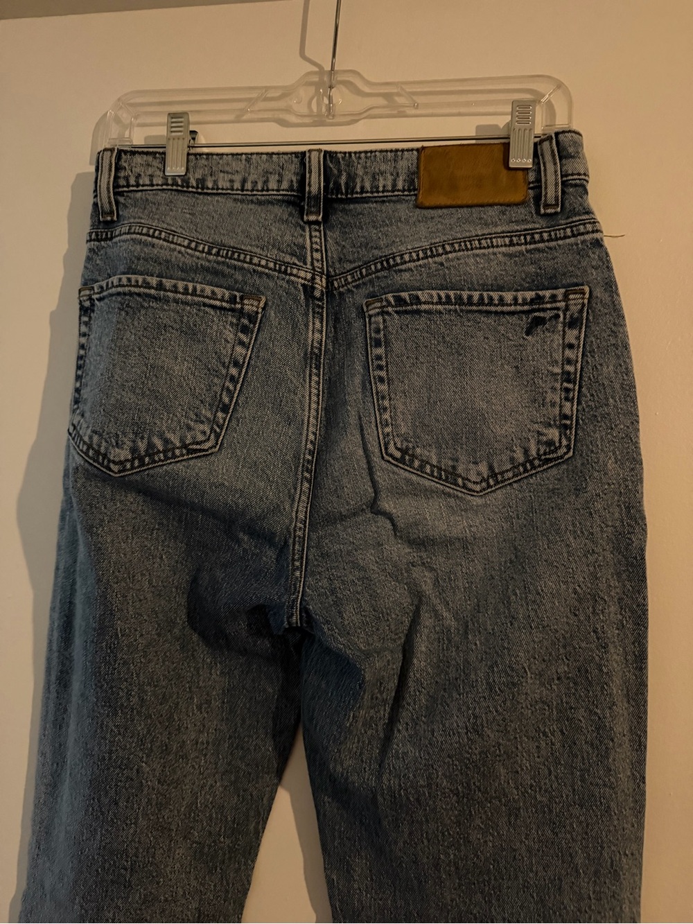 Johnny Was Light Blue High-Waist Jeans